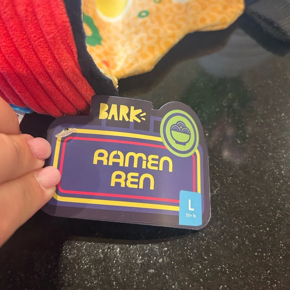 Ramen Ren Bark Box Dog Toy